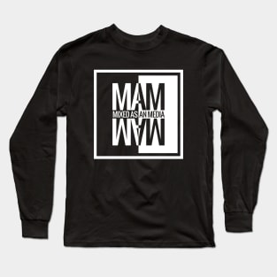 MAM Stylized Black Long Sleeve T-Shirt